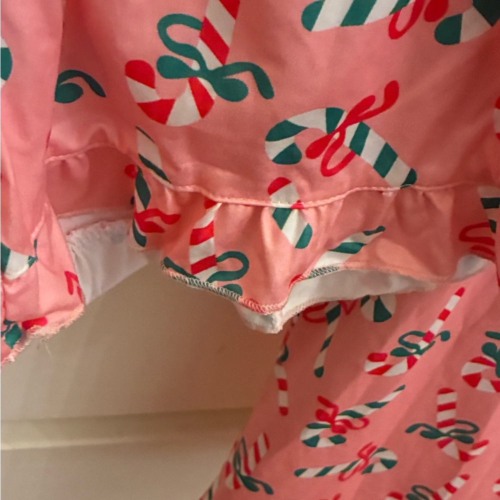 Pink Candy Cane Pajama Set - Picture 8 of 8
